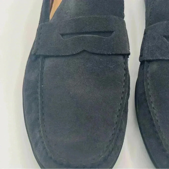 Samuel Hubbard Men’s Free Spirit Driver Suede Navy Size 13 Brazilian Shoe - Picture 9 of 11